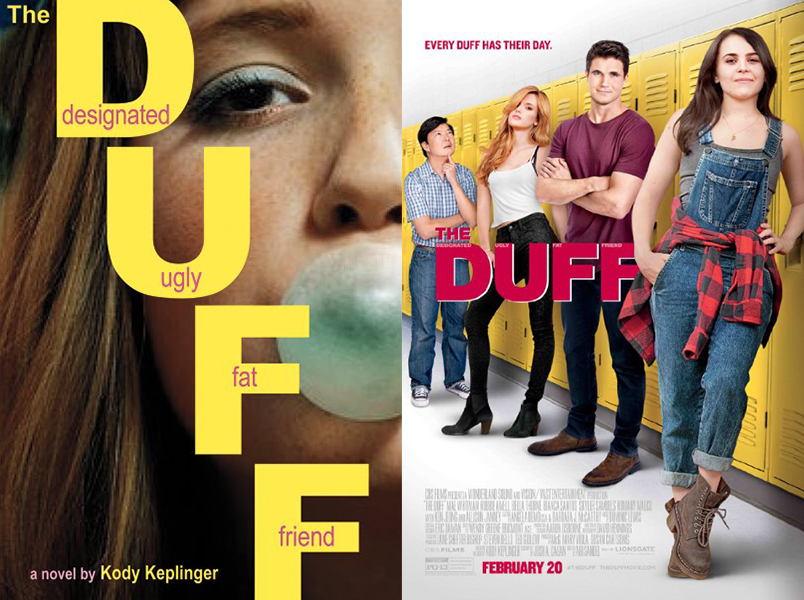 The Duff book movie differences
