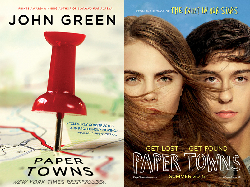 Paper Towns book movie differences