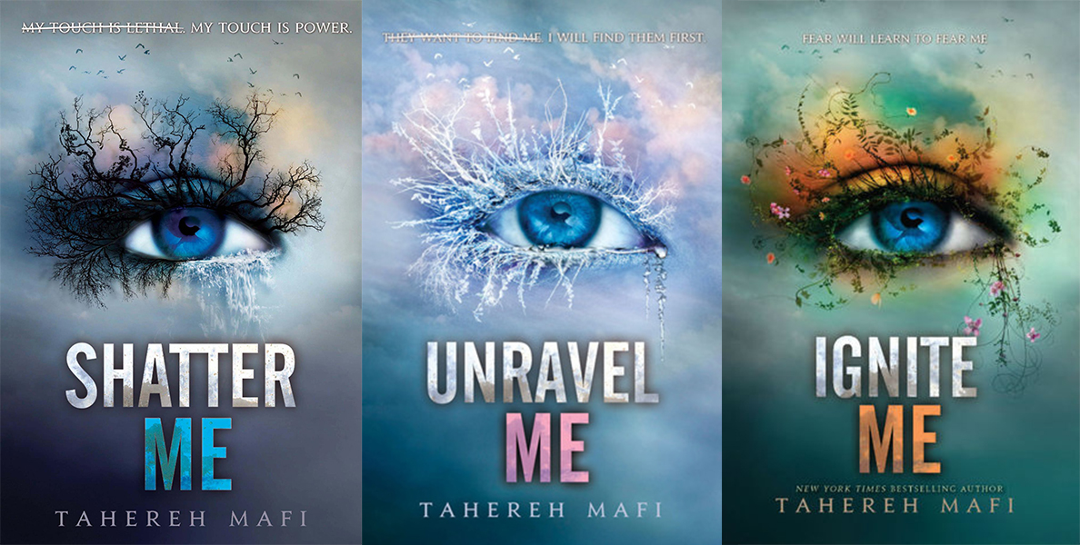shatter me trilogy - theheartofabookblogger