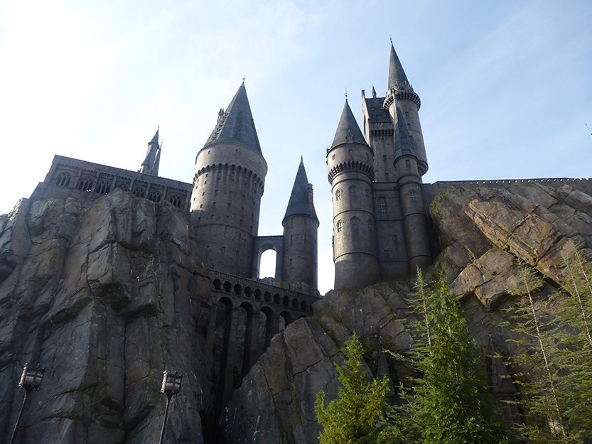 hogwarts castle- theheartofabookblogger
