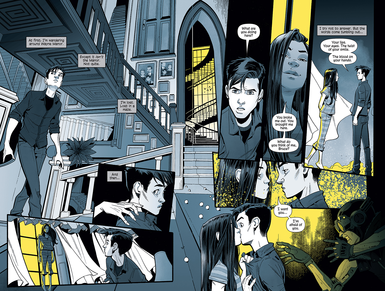 Art from Batman Nightwalker Graphic Novel