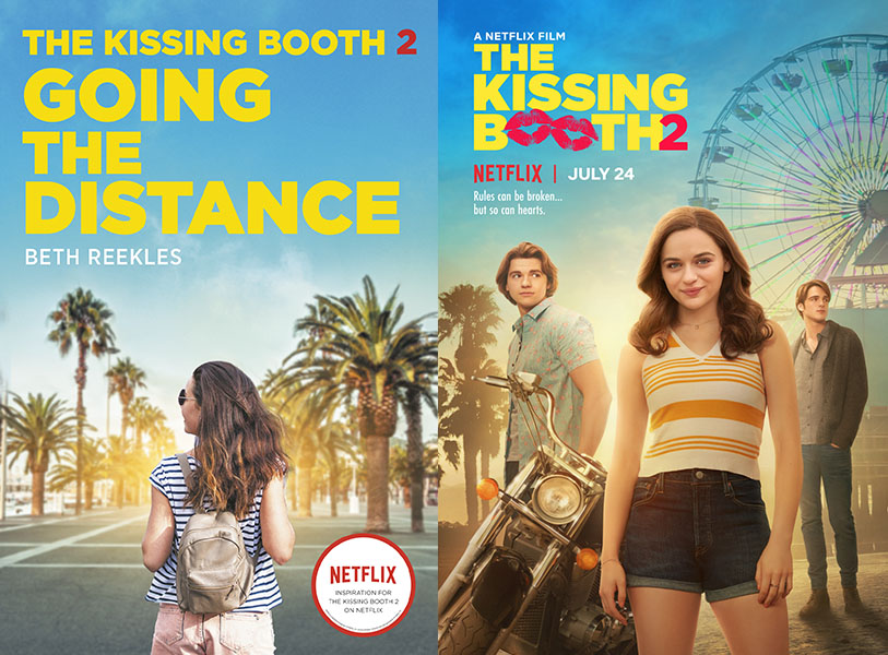The Kissing Booth 2 book movie differences